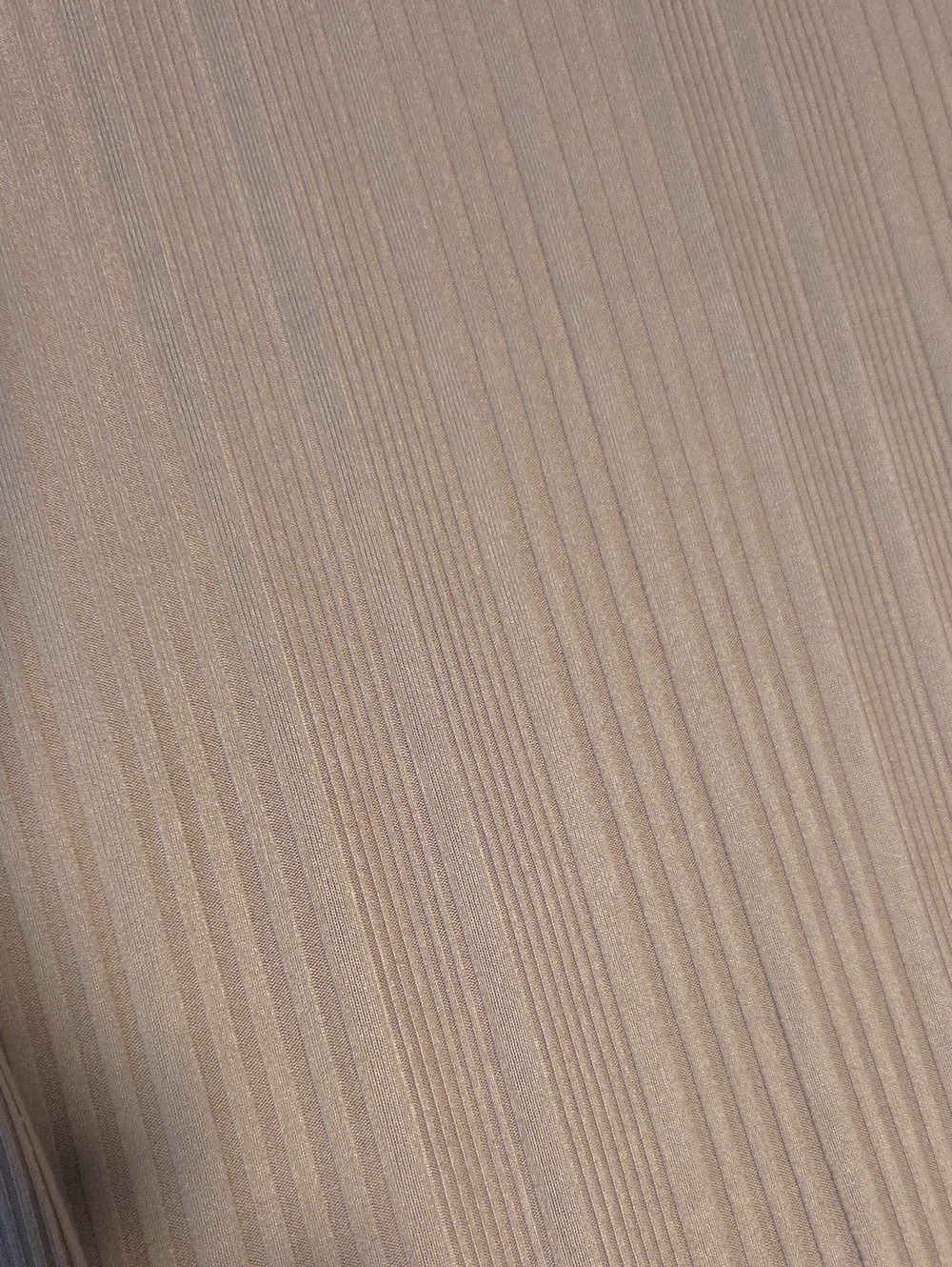 . Ribbed Long-Sleeve Tie-Waist Midi Dress in Tan - Picture 4 of 4